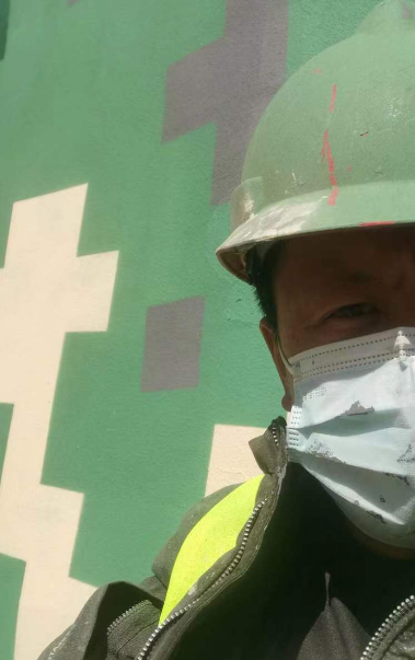 韶关迷彩漆未完全固化；